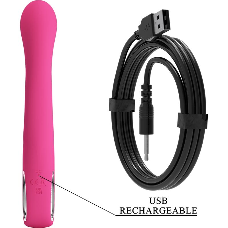 PRETTY LOVE - WIBRATOR KRÓLICZEK NOVAK 12 WIBRACJI RÓŻOWY