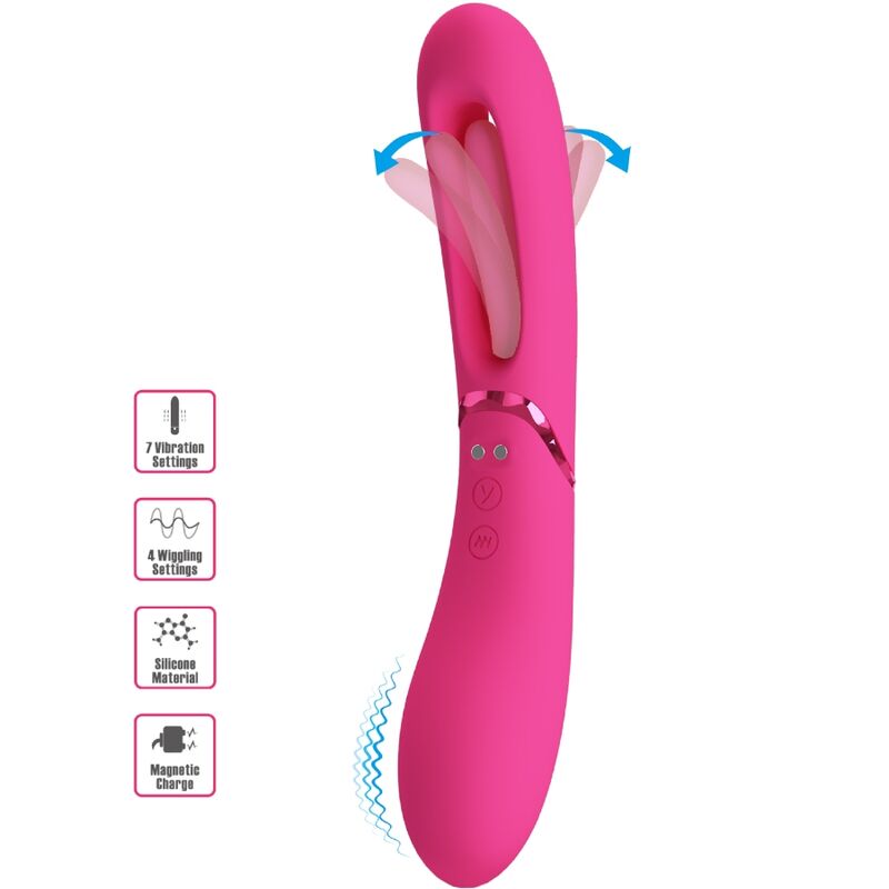 ROMANCE - WIBRATOR PUNKTU G LEXIE, 7 WIBRACJI, RÓŻOWY