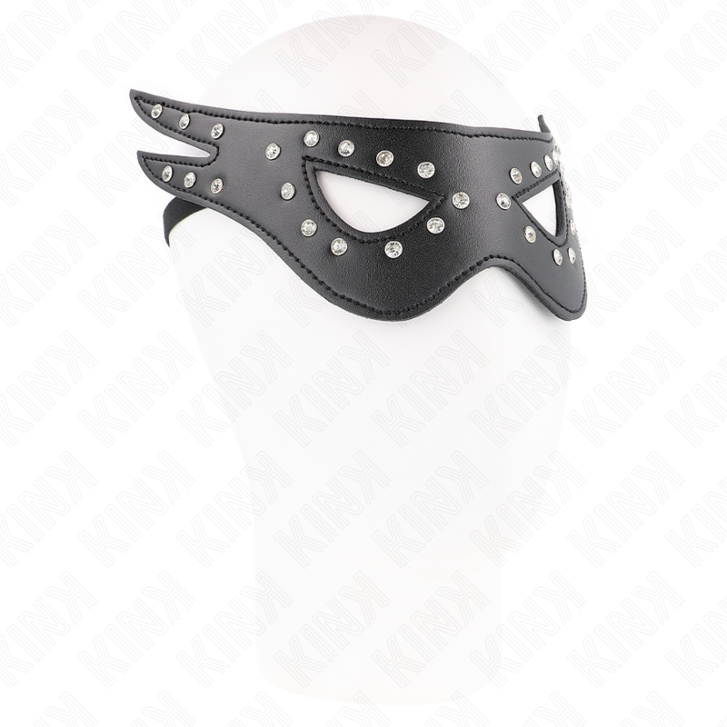 KINK - SEKSOWNA MASKA ZE SZTUCZNEJ SKÓRY MODEL 2 27 x 13 CM