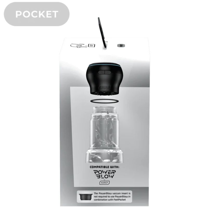 KIIROO - STROKER KIESZONKOWY FEEL + ZESTAW POWER BLOW