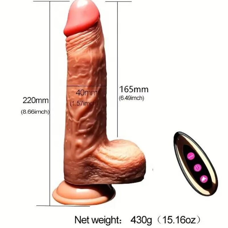 ARMONY – REALISTYCZNE WIBRUJĄCE DILDO Z MOŻLIWOŚCIĄ ŁADOWANIA