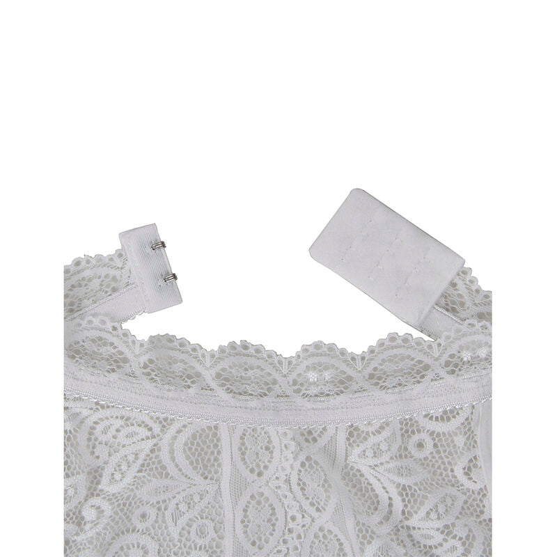 SUBBLIME - 953850 KORONKOWE BODY BIAŁE S/M