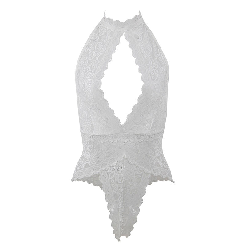 SUBBLIME - 953850 KORONKOWE BODY BIAŁE S/M