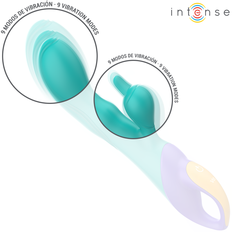 INTENSYWNY - WIBRATOR FRED RABBIT NIEBIESKI