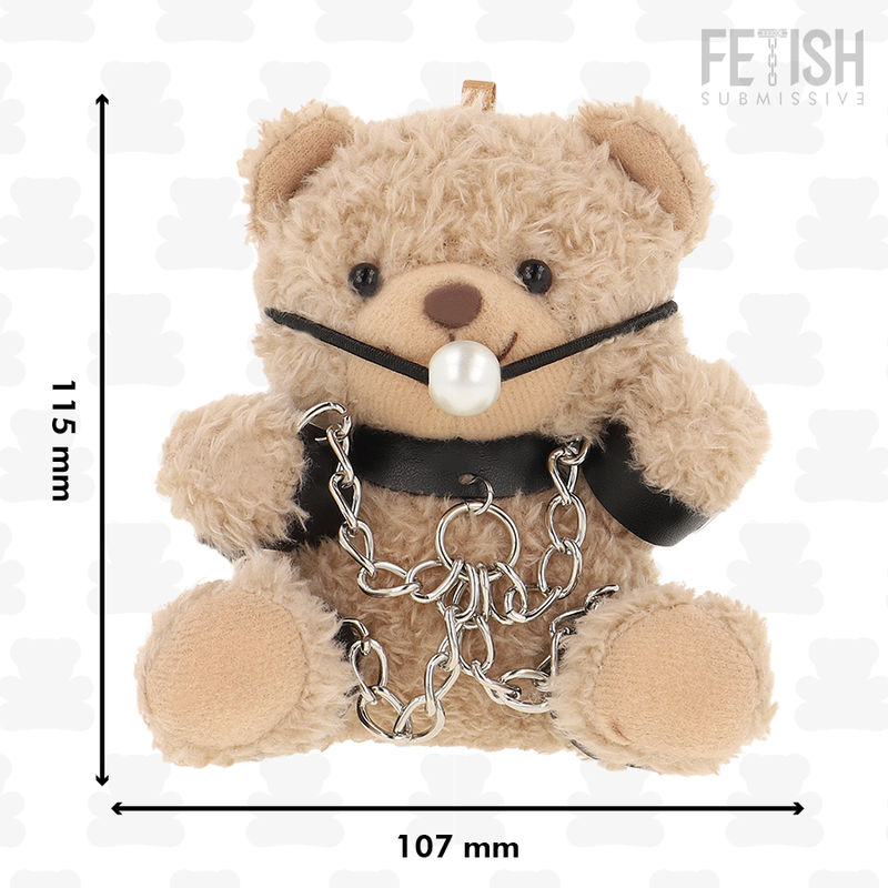 FETYSZ ULEGŁY – PLUSZOWY MIŚ FOZZIE MODEL BDSM 3