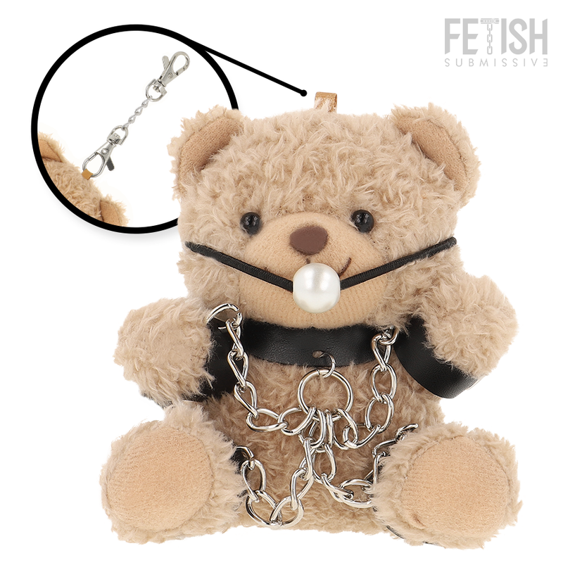 FETYSZ ULEGŁY – PLUSZOWY MIŚ FOZZIE MODEL BDSM 3