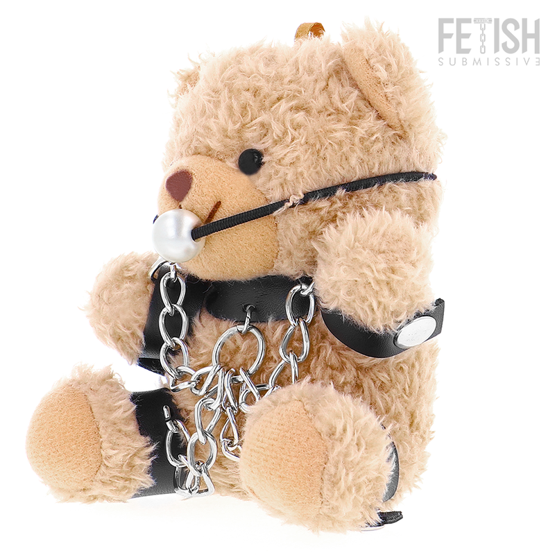 FETYSZ ULEGŁY – PLUSZOWY MIŚ FOZZIE MODEL BDSM 3