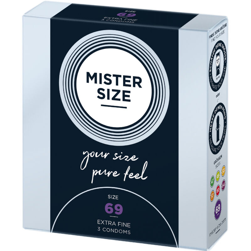 MISTER SIZE - PREZERWATYWY ROZMIAR XXXL 69 MM (3 SZT.)