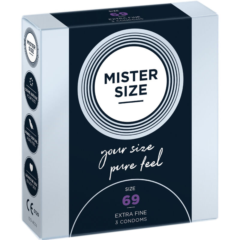 MISTER SIZE - PREZERWATYWY ROZMIAR XXXL 69 MM (3 SZT.)
