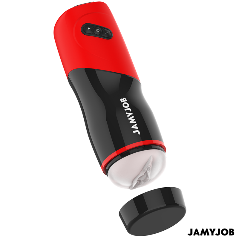 JAMYJOB - XPEED AUTOMATYCZNY MASTURBATOR WAGINALNY 5 TRYBÓW PCHAJĄCYCH I EFEKTY DŹWIĘKOWE