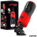 JAMYJOB - XPEED AUTOMATYCZNY MASTURBATOR WAGINALNY 5 TRYBÓW PCHAJĄCYCH I EFEKTY DŹWIĘKOWE