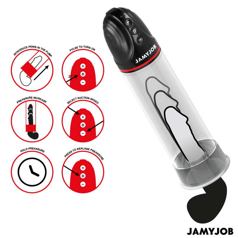 JAMYJOB - POMPKA AUTOMATYCZNA XPAND 3 POZIOMY SSANIA SZARA