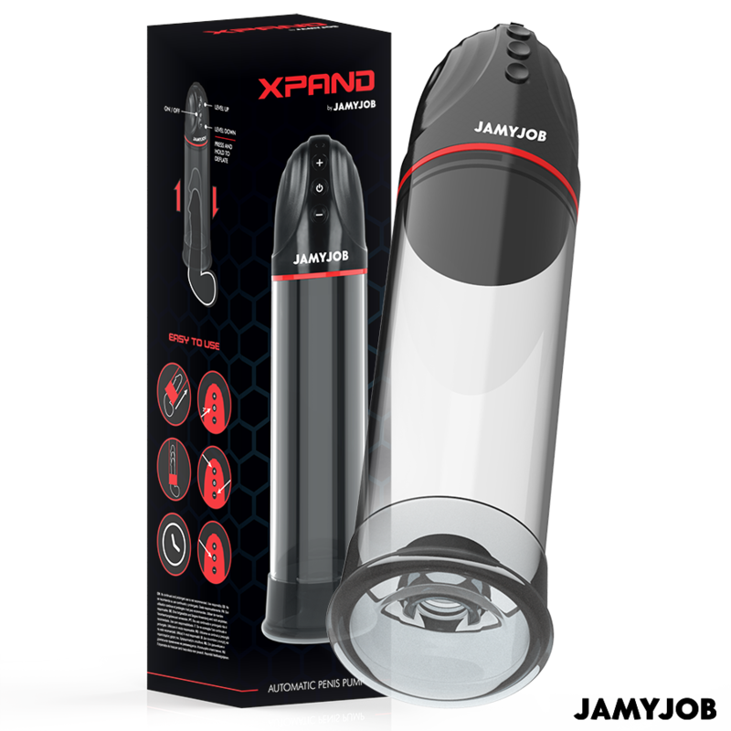 JAMYJOB - POMPKA AUTOMATYCZNA XPAND 3 POZIOMY SSANIA SZARA