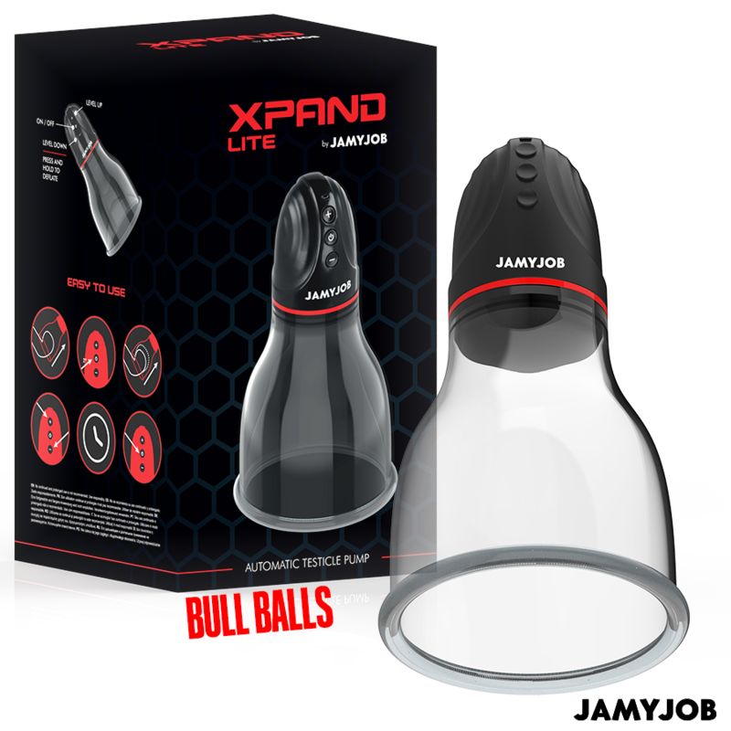 JAMYJOB - XPAND LITE AUTOMATYCZNA POMPKA DO JĄDER 3 POZIOMY SSANIA SZARA