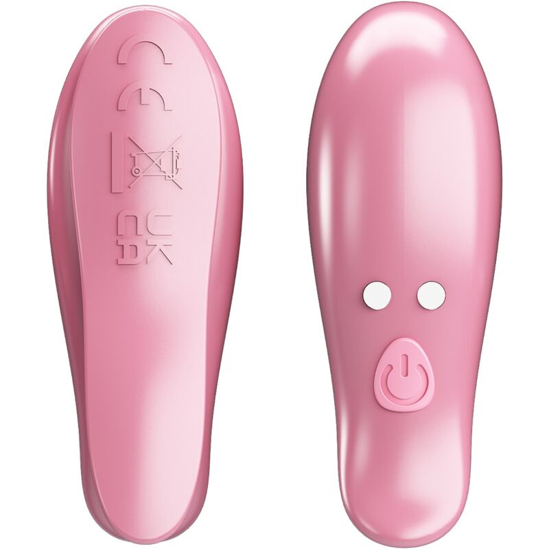 PRETTY LOVE - ZACISKI NA SUTKI CAILEY 10 WIBRACJI ZDALNE STEROWANIE RÓŻOWE