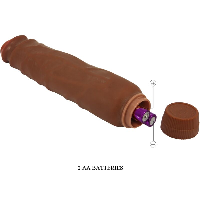 BAILE - REALISTYCZNY WIBRATOR JACK 26 CM MULATTO