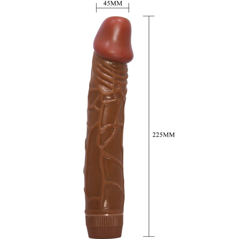 BAILE - REALISTYCZNY WIBRATOR BOB 22,5 CM MULATTO