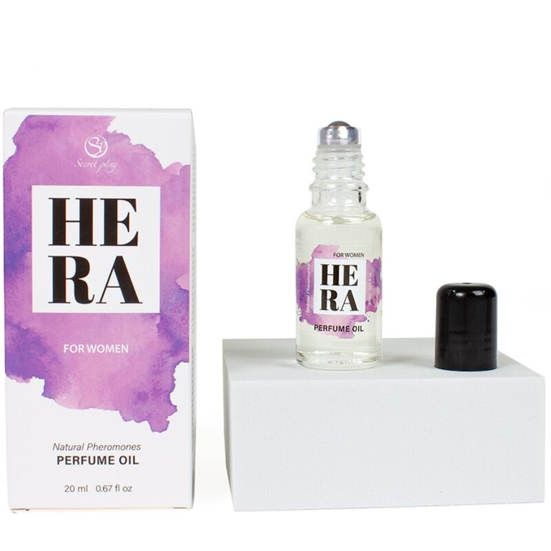 SECRETPLAY - HERA NATURALNE PERFUMY Z FEROMONAMI W OLEJKU DLA KOBIET 20 ML