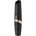 SATISFYER – IDEALNY STYMULATOR ŁECHTACZKI FALI POCAŁUNKU CZARNY / ZŁOTY