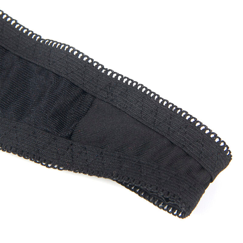 SUBBLIME - ZESTAW BIELIZNY Z REGULOWANĄ CZARNĄ KOKARDĄ S/M 955199