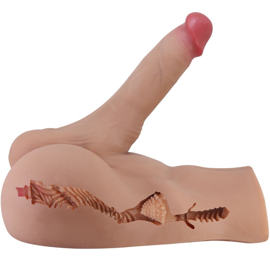 CRAZY BULL - RHYNE BACK REALISTYCZNY, NATURALNY MASTURBATOR