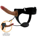 PRETTY LOVE - MAJTKI UPRZĄŻ UNIWERSALNA KYTON Z PSIKAJĄCYM DILDO 19 CM MULATO