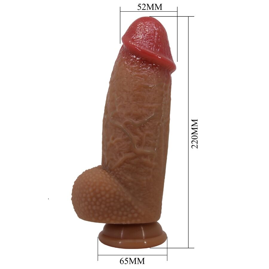 PRETTY LOVE - ACHILLE ULTRAREALISTYCZNE DILDO 22 CM