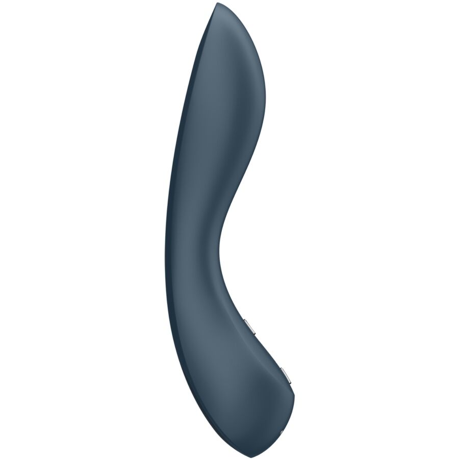 SATISFYER - WIBRATOR G-SPOT WAVE 4 Z 12 PROGRAMAMI WIBRACJI CIEMNOSZARY