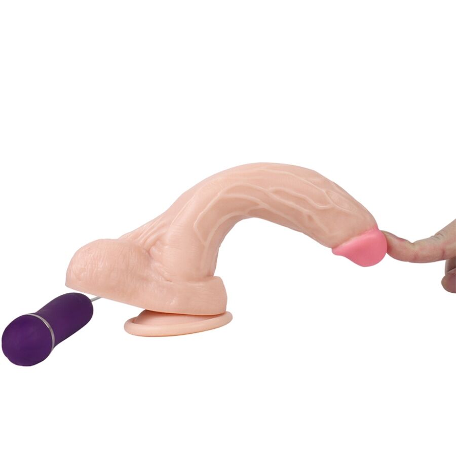 SHEQU - ŚWIĘTY SMOK WIBRATOR DILDO Z PILOTEM 20,5 CM
