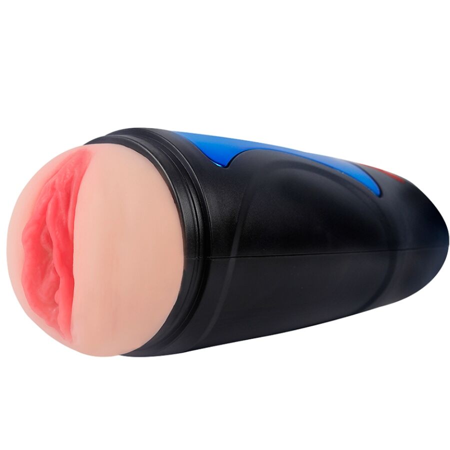 SHEQU – WIBRUJĄCY MASTURBATOR W KSZTAŁCIE WAGINY RENEE W OBUDOWIE