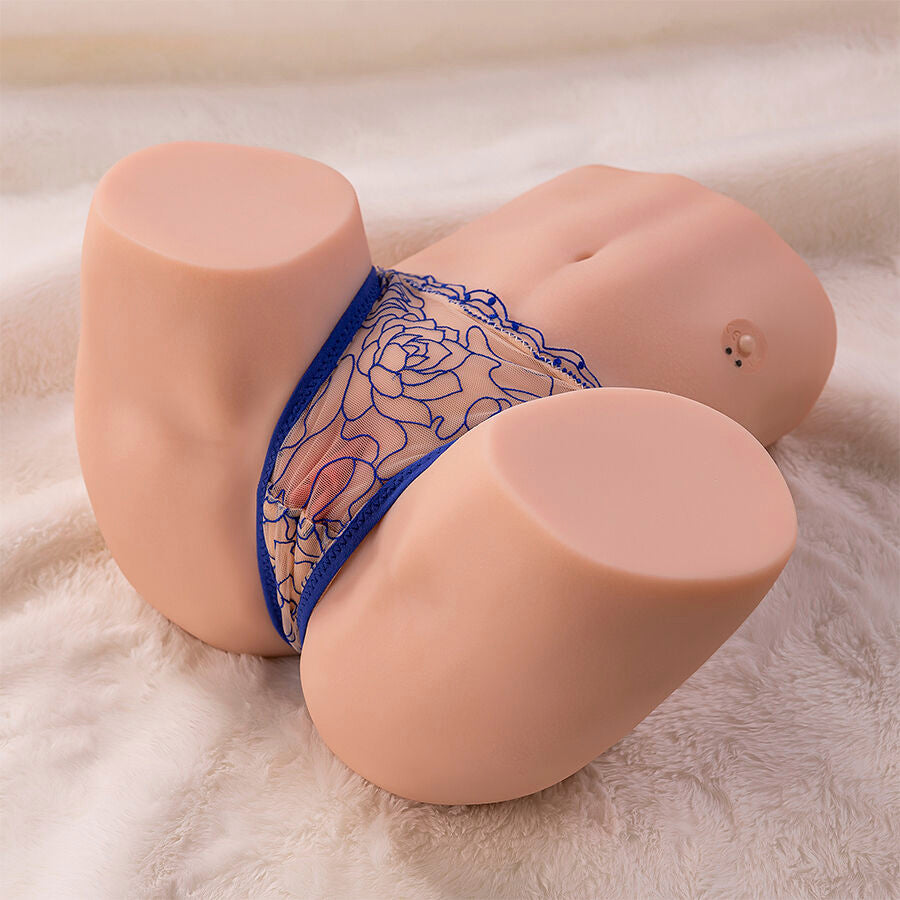XISE - MAYA REALISTYCZNY MASTURBATOR WAGINALNY I ANALNY Z WIBRACJAMI I FUNKCJĄ SSANIA 4.5 KG