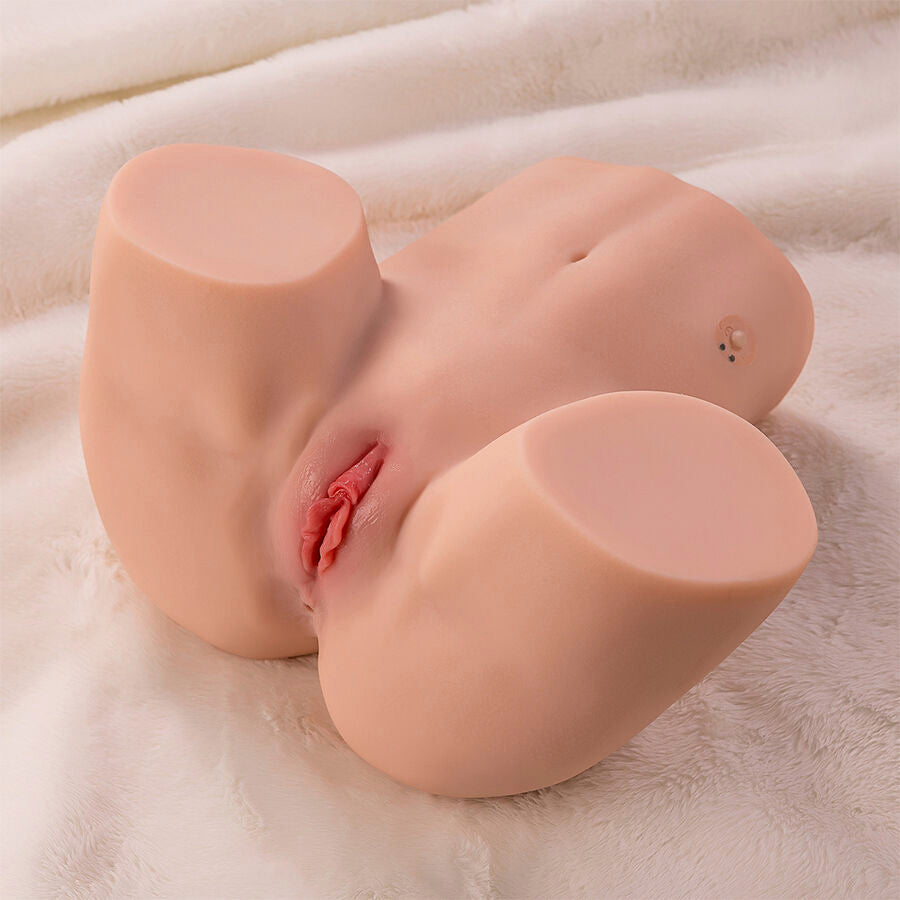 XISE - MAYA REALISTYCZNY MASTURBATOR WAGINALNY I ANALNY Z WIBRACJAMI I FUNKCJĄ SSANIA 4.5 KG