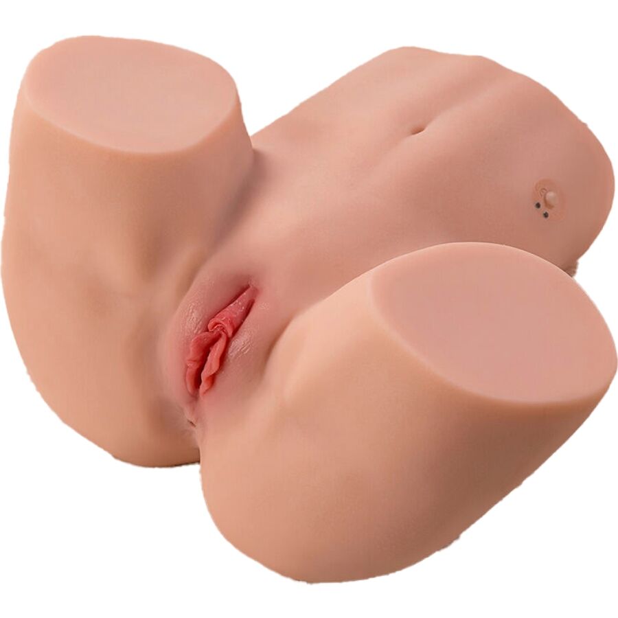 XISE - MAYA REALISTYCZNY MASTURBATOR WAGINALNY I ANALNY Z WIBRACJAMI I FUNKCJĄ SSANIA 4.5 KG