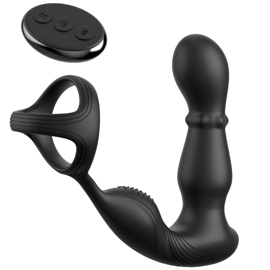 KOLEKCJA ELITE ANAL FANTASY — WIBRUJĄCY KOREK ANALNY I MASAŻER Z PILOTEM