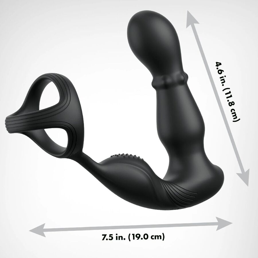 KOLEKCJA ELITE ANAL FANTASY — WIBRUJĄCY KOREK ANALNY I MASAŻER Z PILOTEM