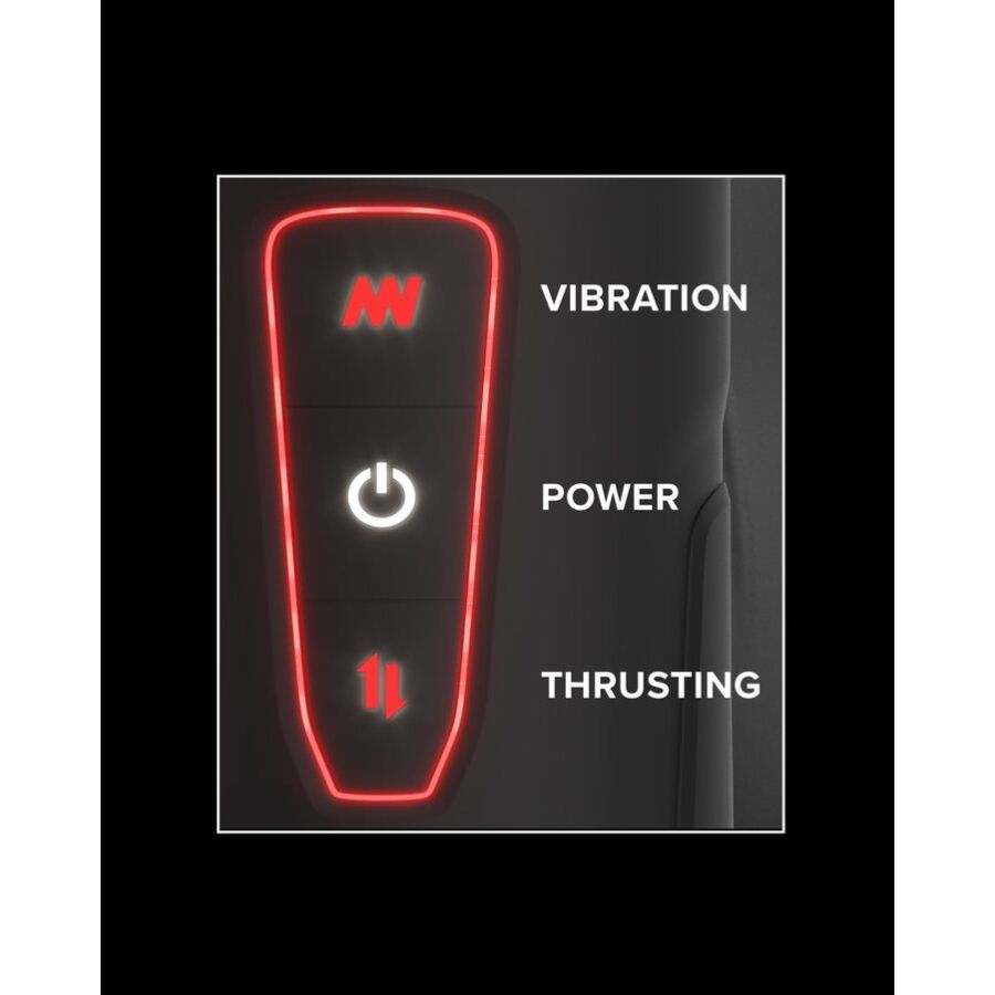 PDX ELITE - MILK ME HOTTER AUTOMATYCZNY MASTURBATOR Z FUNKCJĄ WIBRACJI, PCHNIĘĆ I EFEKTEM GRZANIA