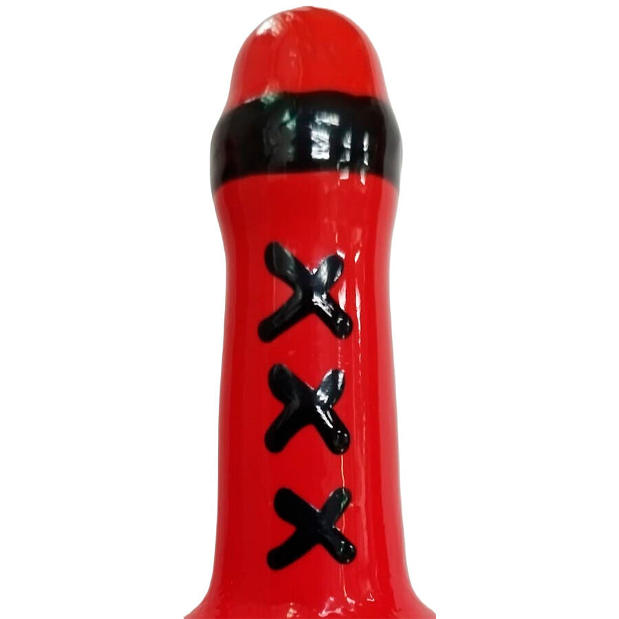 CONDOMERIE - RĘCZNIE MALOWANE ORYGINALNE PREZERWATYWY AMSTERDAM RED