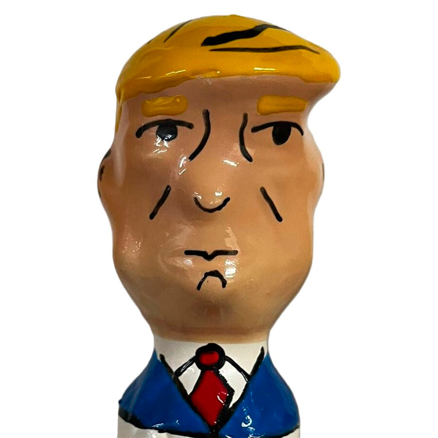 PREZERWATYWY ARTYSTYCZNE - RĘCZNIE MALOWANE PREZERWATYWY Z HUMOREM WZÓR: GRUMPY TRUMP XL