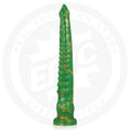 EPICZNY - DILDO HYLOS ZIELONY BŁYSK