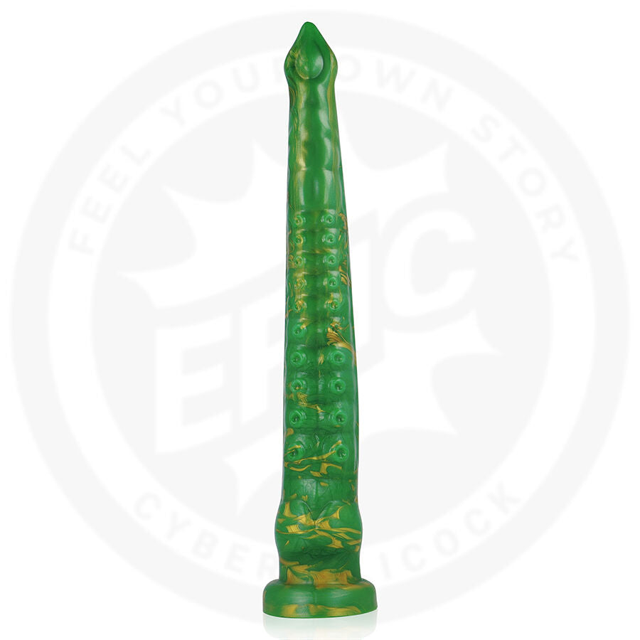 EPICZNY - DILDO HYLOS ZIELONY BŁYSK