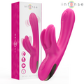 INTENSE - BRYTYJSKI WIELOFUNKCYJNY WIBRATOR KRÓLICZEK 23 CM RÓŻOWY