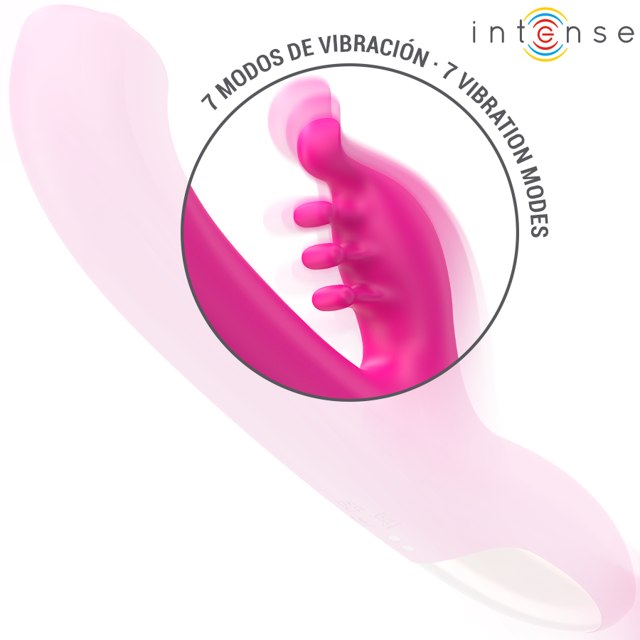 INTENSE - CHRISTINA WIELOFUNKCYJNY WIBRATOR KRÓLICZEK 22,5 CM RÓŻOWY