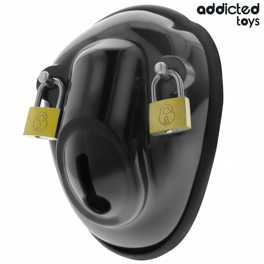 ADDICTED TOYS LOCKED — KAJDANKI NA PENISA BEZ KLUCZYKÓW 11.5 CM