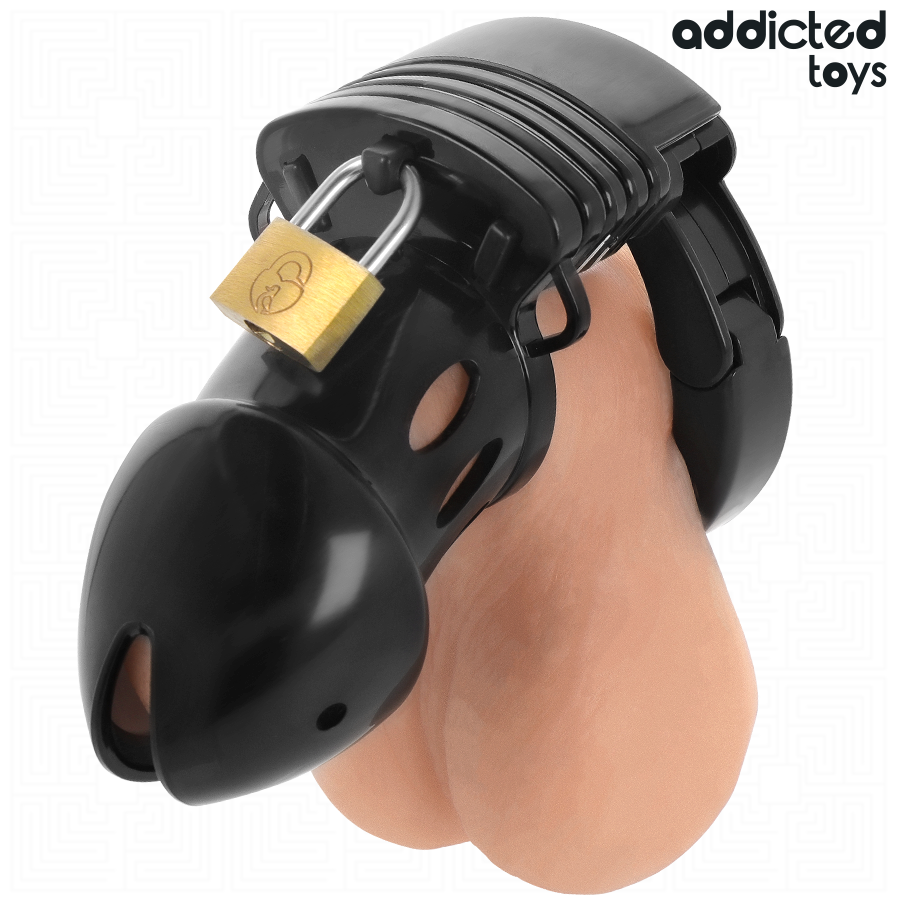 ADDICTED TOYS ZABLOKOWANE - GŁĘBOKOŚCI CNOTY KLATKA NA PENISA 7.5 CM