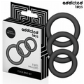 ADDICTED TOYS – ZESTAW SILIKONOWYCH PIERŚCIENI MODEL 1