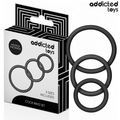 ADDICTED TOYS - ZESTAW SILIKONOWYCH PIERŚCIENI MODEL 2