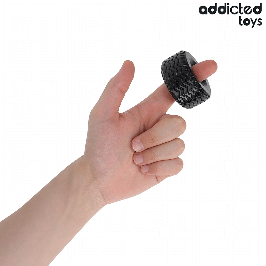 ADDICTED TOYS - BARDZO GRUBY PIERŚCIEŃ NA PENISA