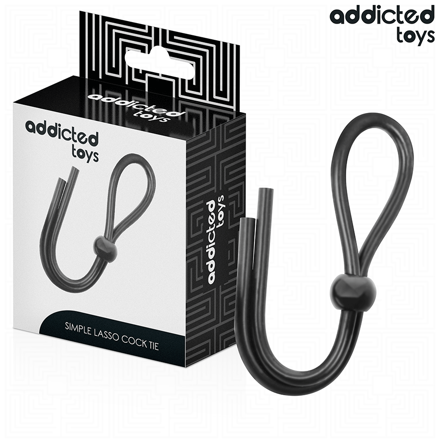 ADDICTED TOYS - SILIKONOWA PĘTLA NA PENISA Z POJEDYNCZĄ PĘTLĄ