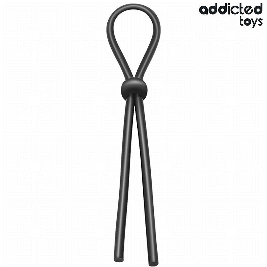 ADDICTED TOYS - SILIKONOWA PĘTLA NA PENISA Z POJEDYNCZĄ PĘTLĄ