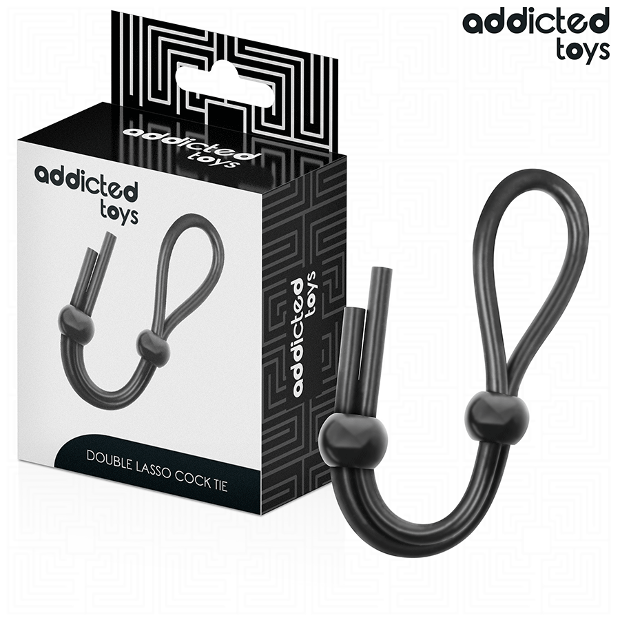 ADDICTED TOYS - SILIKONOWA UPRZĄŻ DLA PODWÓJNEJ PĘTLI NA PENISA